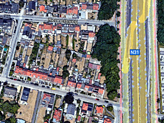 Rennersweg - luchtfoto - Expressweg N31