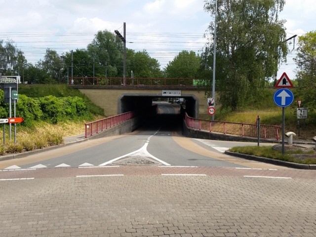Leiselestraat - spoortunnel ten Briele