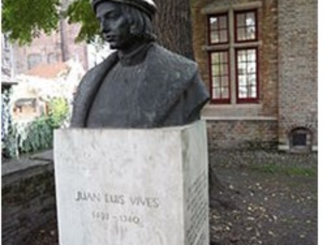 Borstbeeld Juan Vives - Sashuis Brugge